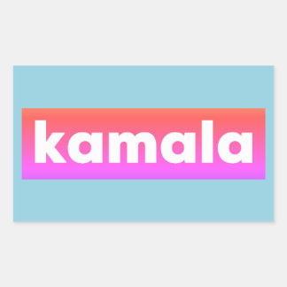 Adesivo Retangular Kamala Harris 2024