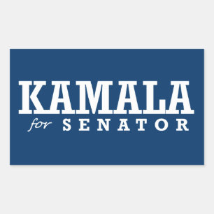 ADESIVO RETANGULAR KAMALA PARA O SENADOR