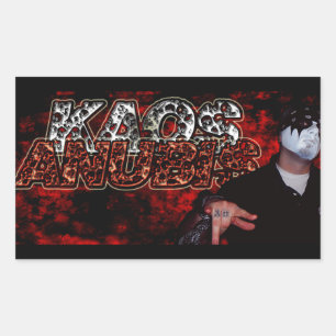 ADESIVO RETANGULAR KAOS ANUBIS STICKER (BLOQUEADO)