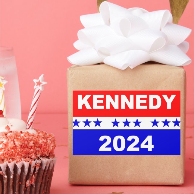 Adesivo Retangular Kennedy 2024 (Festa)
