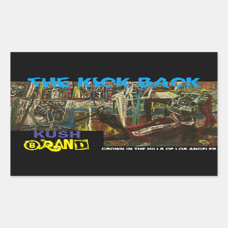 ADESIVO RETANGULAR KICKBACK KUSH