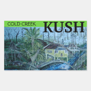 ADESIVO RETANGULAR KUSH DO CREEK FRIO