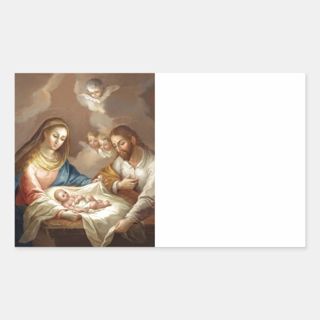 Adesivo Retangular La Natividad (Frente)
