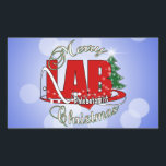 ADESIVO RETANGULAR LAB PHLEBOTOMISTA CHRISTMAS<br><div class="desc">LAB PHLEBOTOMIST CHRISTMAS BIG RED LAB ABREVIATION MERRISTMAS - Celebrar o DESENHAR SANGUÍNEO FLEBOTOMY VENIPUNCTURIST</div>