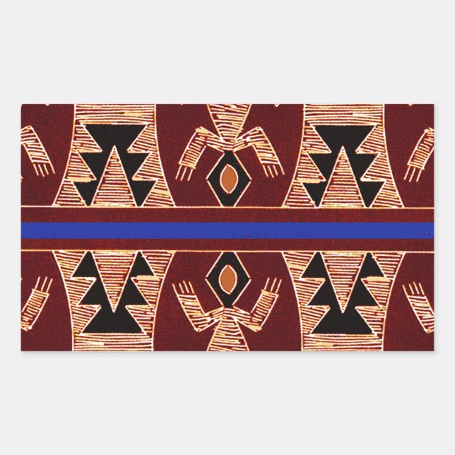 Adesivo Retangular Lagartixas Inca (Frente)