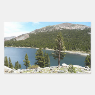 Adesivo Retangular Lago Tenaya no Parque Nacional de Yosemite
