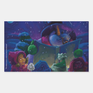 Adesivo Retangular Leitura de Tempo Inteiro