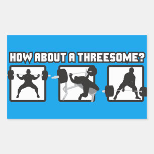 Adesivo Retangular "Levantamento de potência" - Quadrado, Banco, Elev