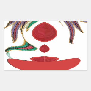 Adesivo Retangular Lindas Cores de Textura Vermelha, Branca, Roxo, Ve