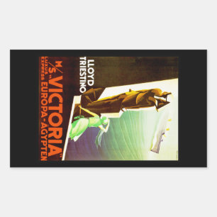 Adesivo Retangular Lloyd Triestino