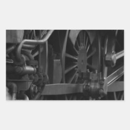 Adesivo Retangular Locomotive Mechanical School