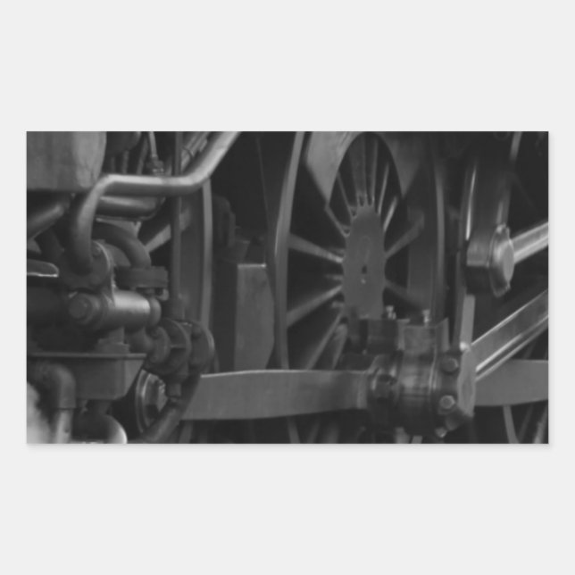 Adesivo Retangular Locomotive Mechanical School (Frente)