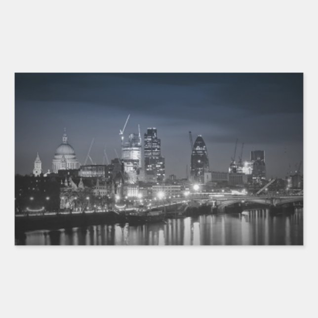 Adesivo Retangular Londres (Frente)