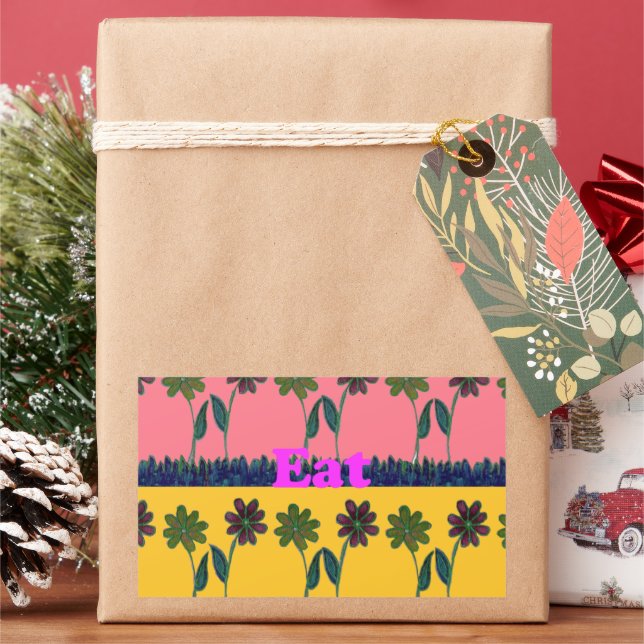 Adesivo Retangular Love Comer Play Art Impressão (Feriado)