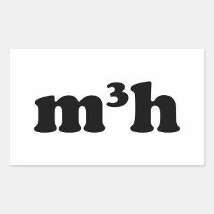Adesivo Retangular m3h