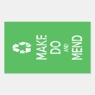 Adesivo Retangular Make faz e emenda