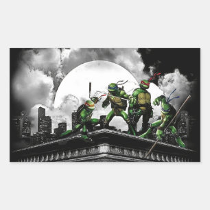 Adesivo Retangular Mantendo a segurança da NYC