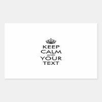 MANTENHA O CALM Personalizado e o TEXTO