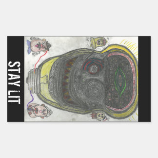 ADESIVO RETANGULAR MANTENHA-SE COM VÍDEOS