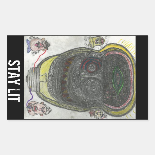 ADESIVO RETANGULAR MANTENHA-SE COM VÍDEOS (Frente)