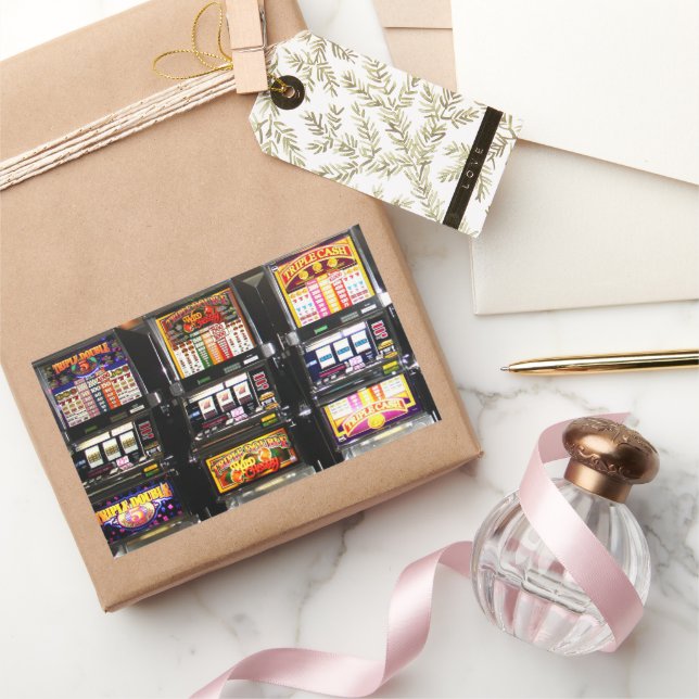 Adesivo Retangular Máquinas de Sonhar em Las Vegas (Presentear)