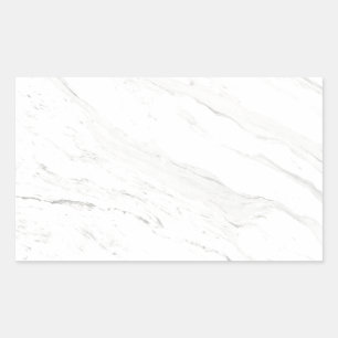Adesivo Retangular Marble Branco