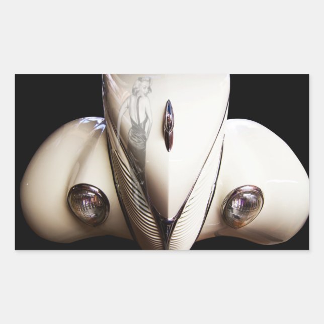 Adesivo Retangular Marilyn's Ride (Frente)