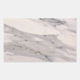 Adesivo Retangular Mármore branco