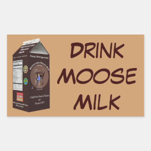 Adesivo Retangular Matanuska Moose Milk