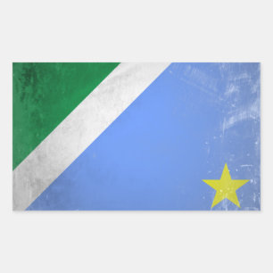 Adesivo Retangular Mato Grosso do Sul