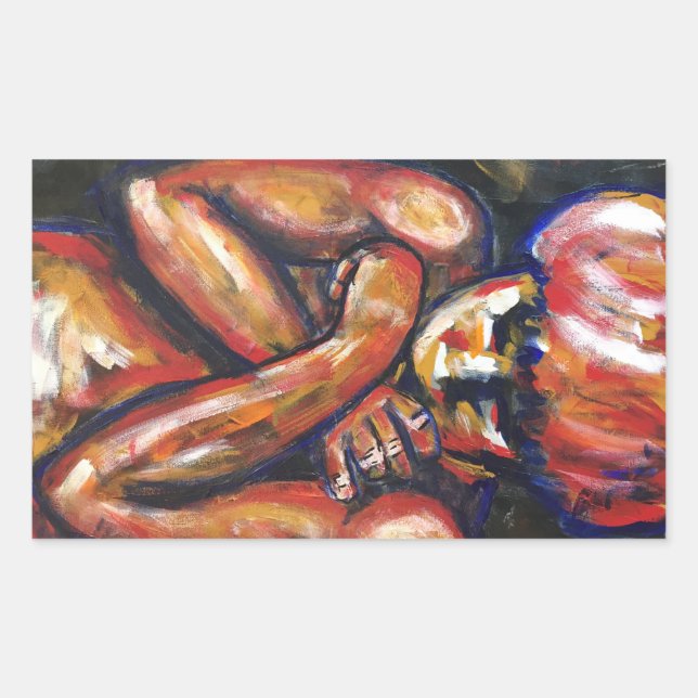 Adesivo Retangular Matt (Frente)