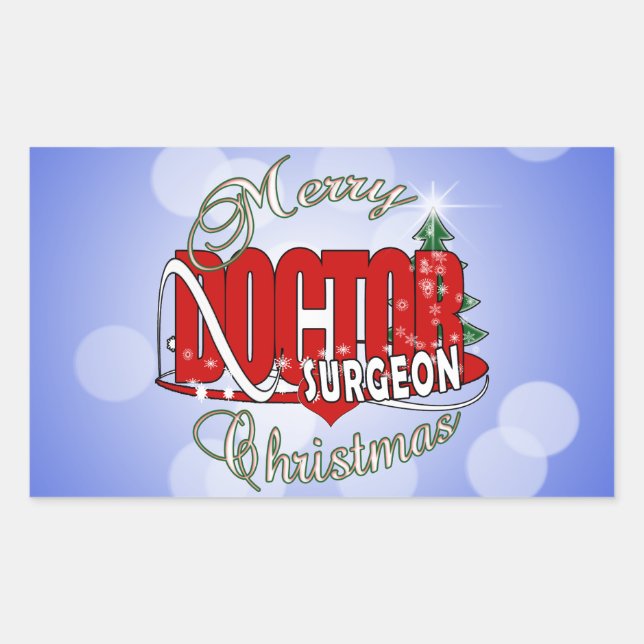 ADESIVO RETANGULAR MÉDICO DO CIRURGIÃO DE NATAL (Frente)