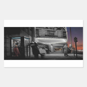 Adesivo Retangular Meia-noite