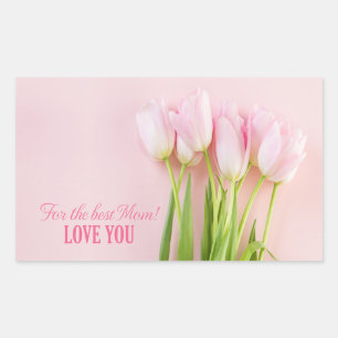 Adesivo Retangular Melhor mãe