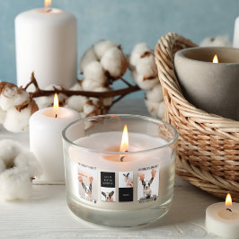 Adesivo Retangular Melhor Mãe de Cachorro | Collage Dog Photo