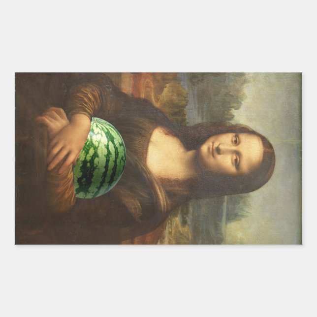 Adesivo Retangular Melona Lisa (Frente)