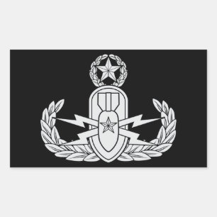 Adesivo Retangular Mestre do EOD