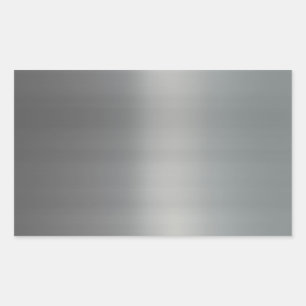 Adesivo Retangular Metal escovado elegante Textured