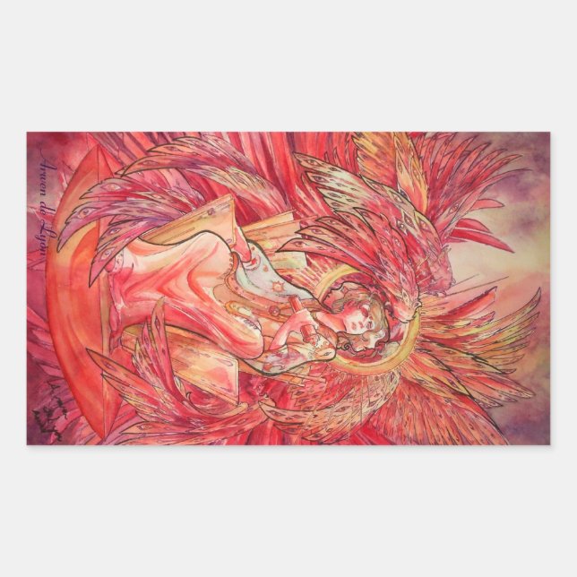 Adesivo Retangular Metatron (Frente)