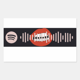 Adesivo Retangular Midnight Sky por Miley Cyrus Spotify Code