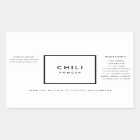 Mistura de especiarias em pó de chili preto e bran