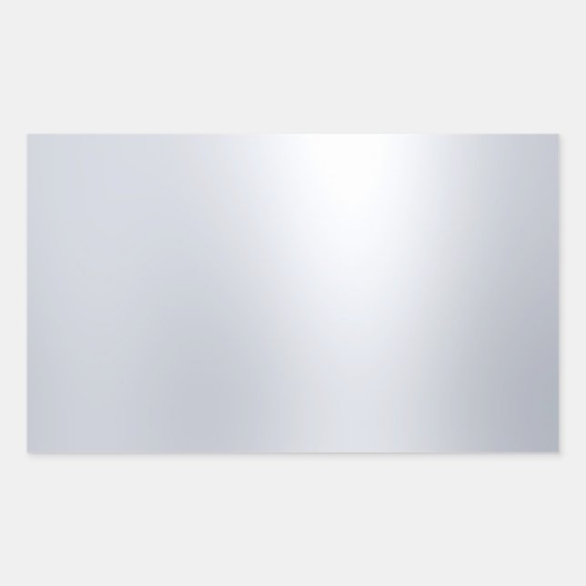 Adesivo Retangular Modelo Branca Prata Falsa Glamour Aparência Elegan (Frente)