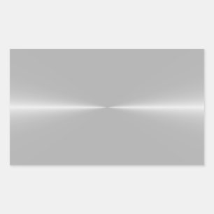 Adesivo Retangular Modelo de fundo de metal de aço brilhante