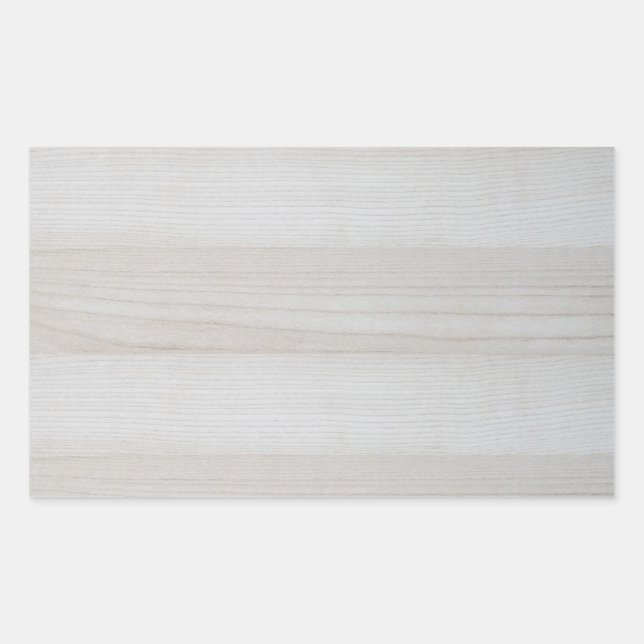 Adesivo Retangular Modelo de madeira em branco Design elegante Tendên (Frente)