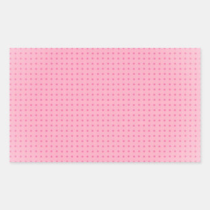 Adesivo Retangular Modelo personalizado em rosa delicado na moda