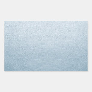 Adesivo Retangular Modelo vazio Azul Claro Brilhante Adicionar Qualqu