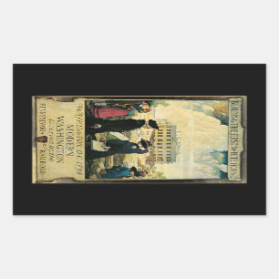 Adesivo Retangular Modern Washington