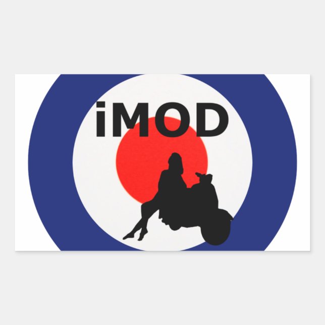 Adesivo Retangular Modificação legal (Frente)