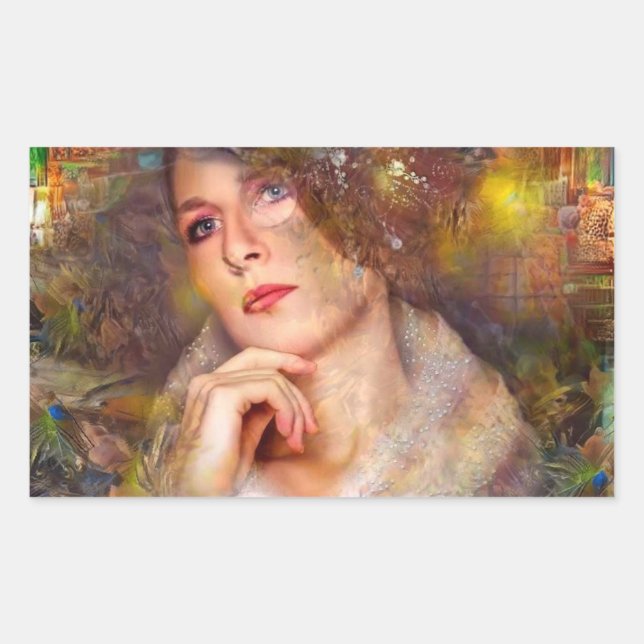 Adesivo Retangular Momento do eterno (Frente)