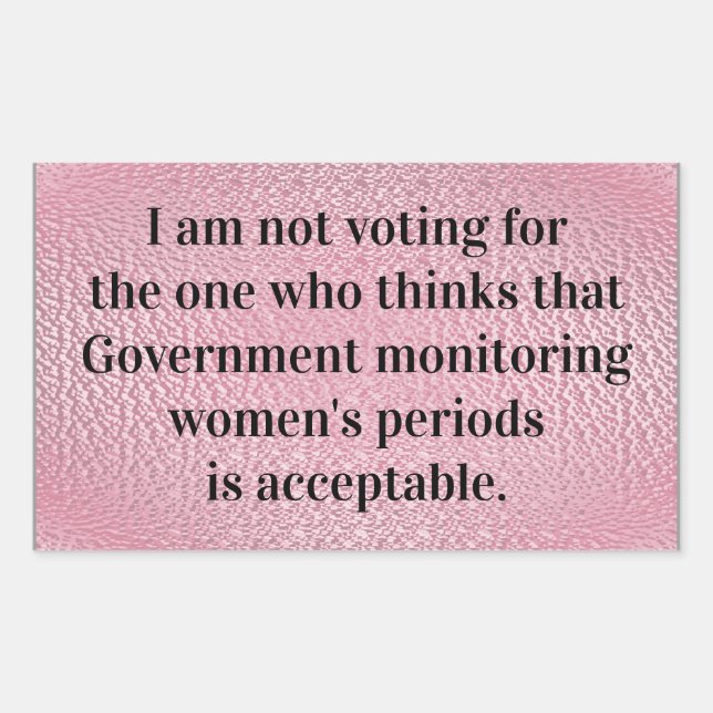 Adesivo Retangular Monitoramento de governos (Frente)